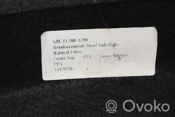 Opel Astra H Parcel shelf 13129746