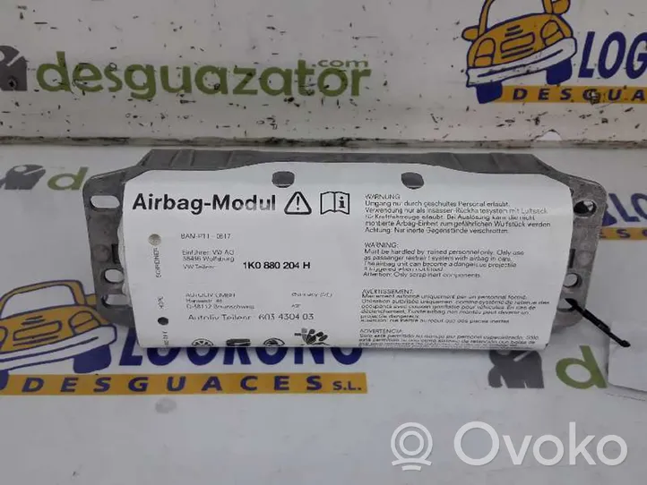 Volkswagen Golf V Airbag del passeggero 1K0880204H