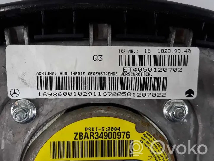 Mercedes-Benz A W169 Poduszka powietrzna Airbag kierownicy A0008607403