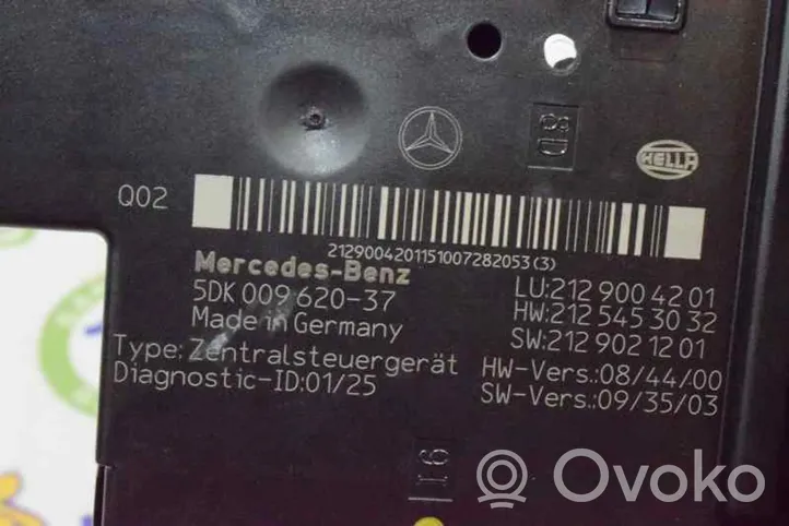 Mercedes-Benz E W212 Saugiklių blokas A2129004201