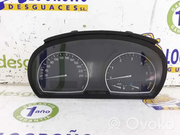 BMW 3 E90 E91 Compteur de vitesse tableau de bord 62113416114