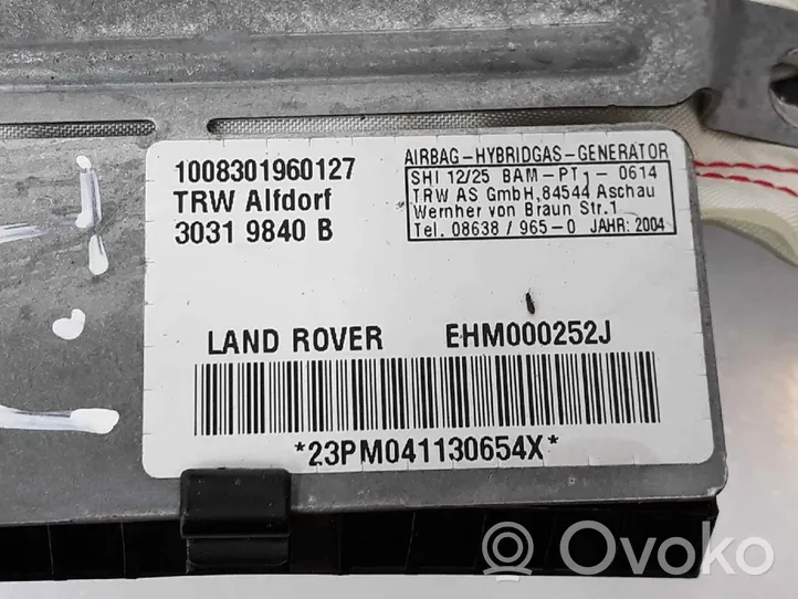 Land Rover Range Rover L322 Airbag de toit EHM000252J