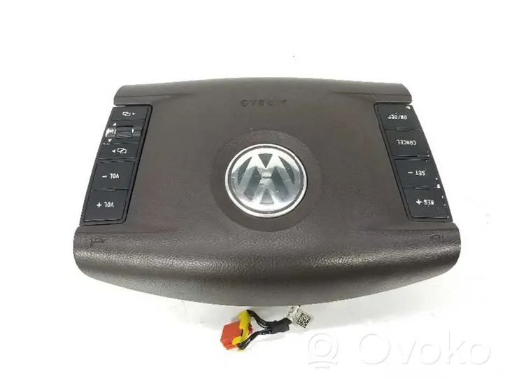 Volkswagen Touareg I Airbag set with panel 