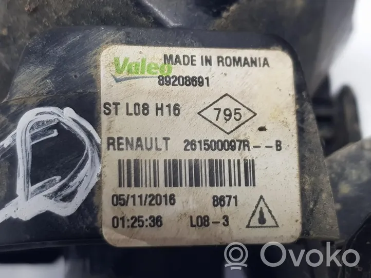 Dacia Dokker Передняя противотуманная фара 261500097R