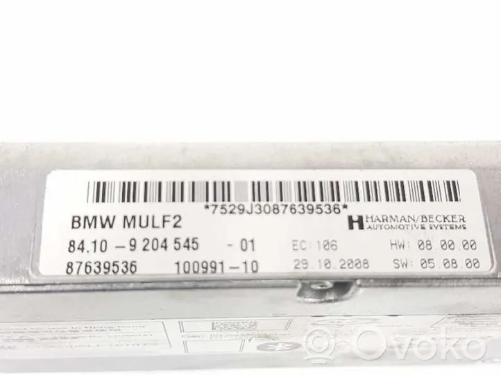 BMW 1 F20 F21 Puhelimen käyttöyksikkö/-moduuli 84109204545