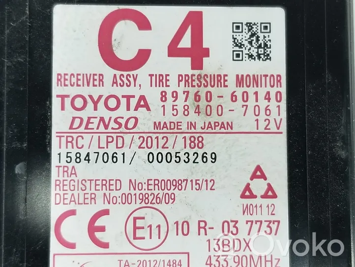 Toyota Land Cruiser (J120) Altre centraline/moduli 8976060140
