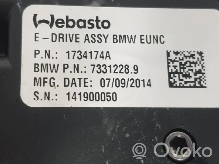 BMW X5 F15 Impianto elettrico del tettuccio apribile 67617316535