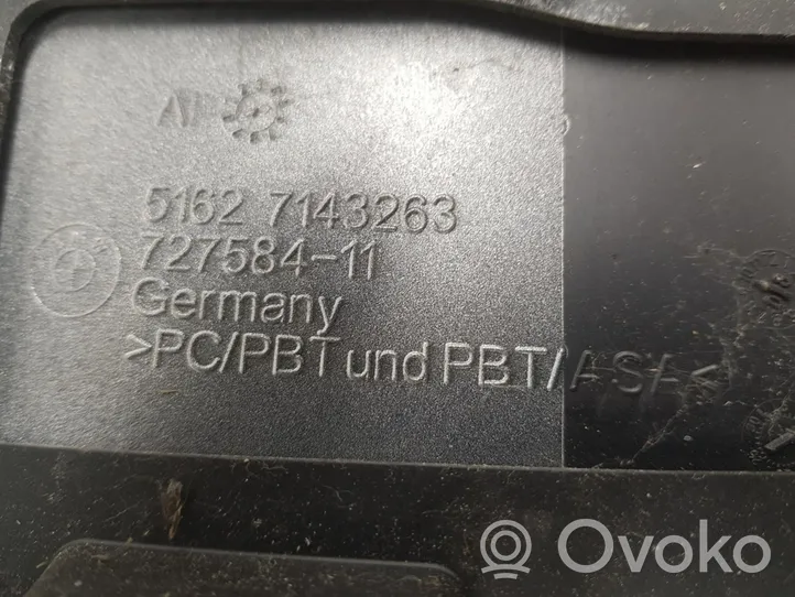 BMW 3 E90 E91 Spoiler del portellone posteriore/bagagliaio 51627167189