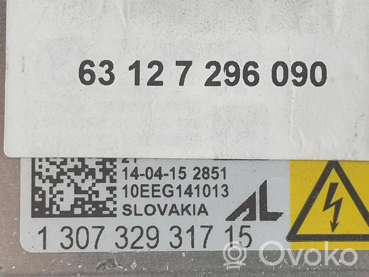 BMW 7 G11 G12 Unité de commande / module Xénon 63127296090