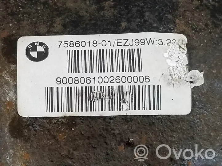 BMW 3 E90 E91 Mechanizm różnicowy tylny / Dyferencjał 33107586019