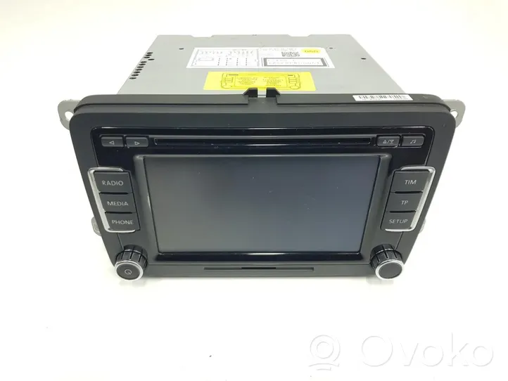 Volkswagen Polo Radio/CD/DVD/GPS-pääyksikkö 3C8035195F