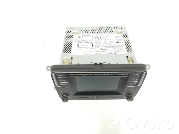 Volkswagen Caddy Unidad delantera de radio/CD/DVD/GPS 1K8035150H