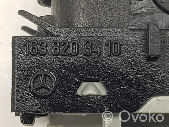 Mercedes-Benz ML W163 Altri interruttori/pulsanti/cambi A1638203410