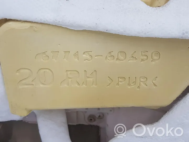 Toyota Land Cruiser J20 J20u Apmušimas priekinių durų (obšifke) 6761060E40A0