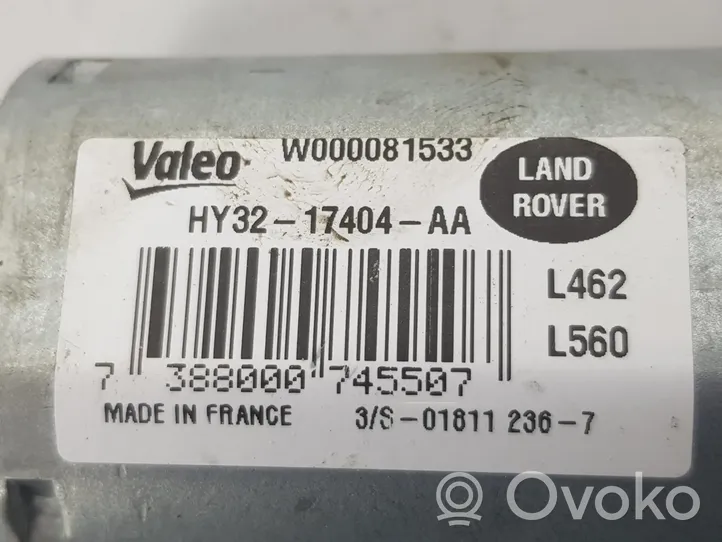 Land Rover Discovery 5 Moteur d'essuie-glace arrière LR083128