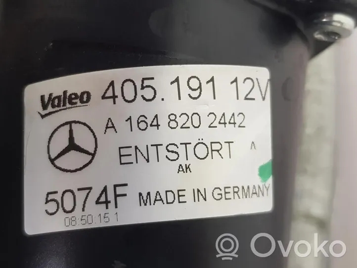 Mercedes-Benz ML AMG W166 Etupyyhkimen vivusto ja moottori A1668200541