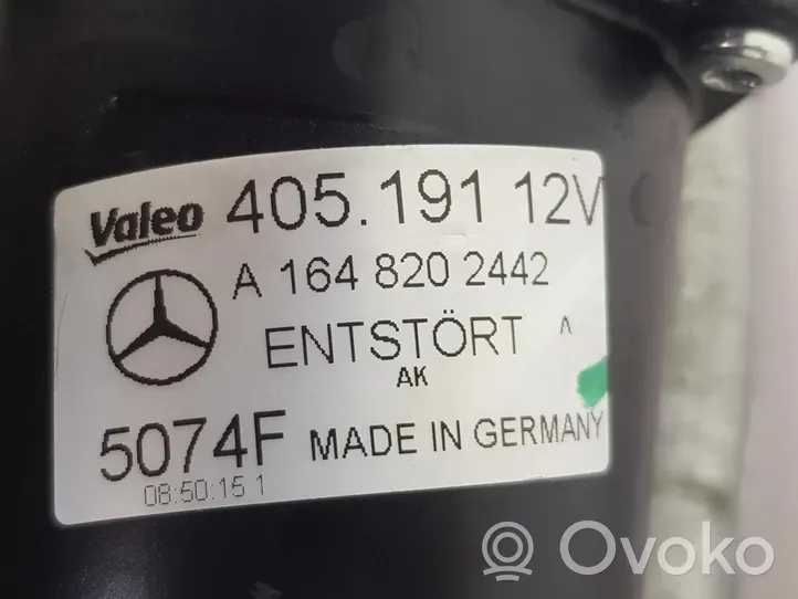 Mercedes-Benz ML AMG W166 Tringlerie et moteur d'essuie-glace avant A1668200541