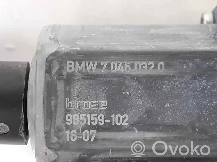 BMW 4 F36 Gran coupe Moteur de lève-vitre de porte arrière 67627046031