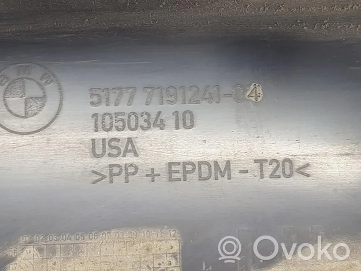 BMW X5M E70 Rivestimento sottoporta/minigonna laterale 51777191241