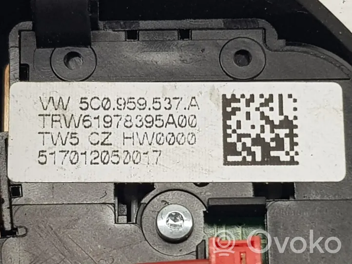 Volkswagen Tiguan Przełącznik / Przycisk kierownicy 5C0959537A