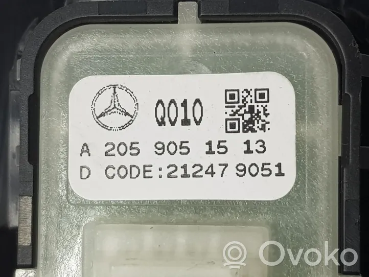 Mercedes-Benz Vito Viano W447 Interruttore di controllo dell’alzacristalli elettrico A2059051513