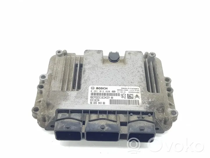 Citroen Berlingo Sterownik / Moduł ECU 9665594380