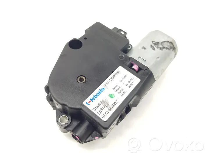 BMW 3 E92 E93 Installation de toit ouvrant électrique 67616922257