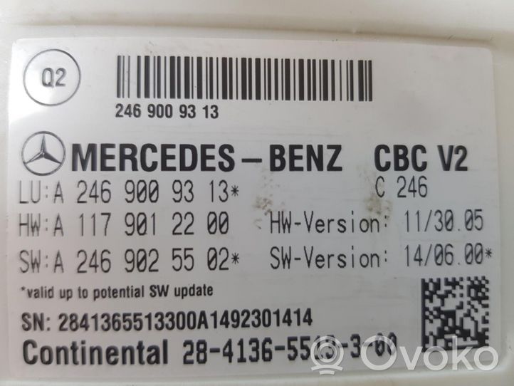 Mercedes-Benz A W176 Citu veidu vadības bloki / moduļi A2469009313