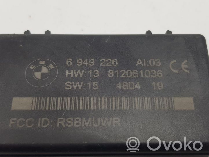BMW 6 E63 E64 Centralina antenna 65756949226