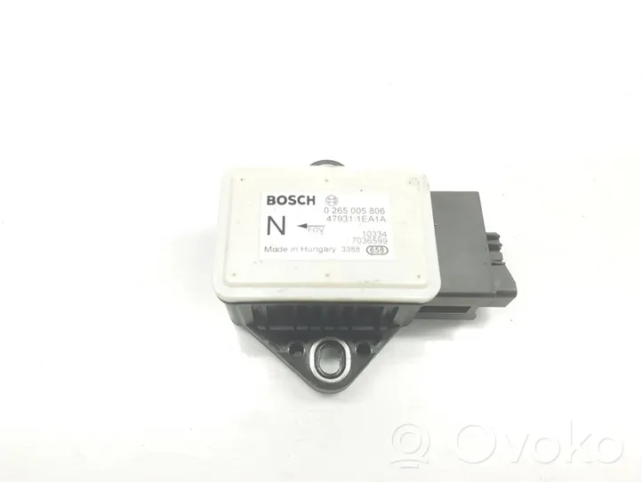 Infiniti FX ESP acceleration yaw rate sensor 479311EA1A