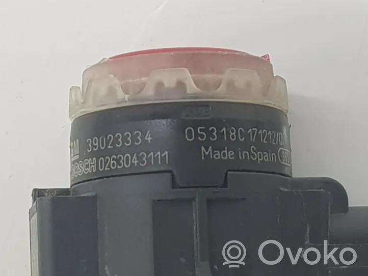 Opel Insignia B Sensore di parcheggio PDC 39023334
