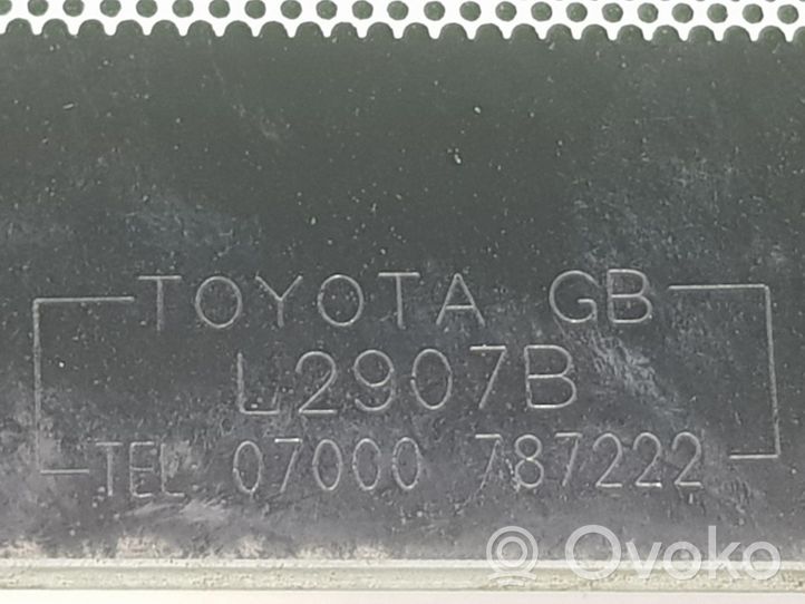 Toyota Land Cruiser (J120) Vetro del deflettore posteriore 6271060891