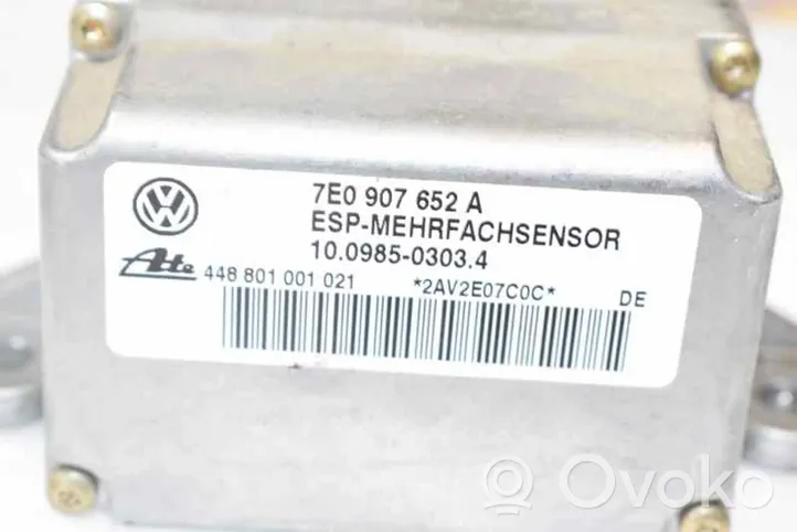 Audi TT Mk1 Sensore di imbardata accelerazione ESP 7E907652A