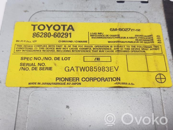 Toyota Land Cruiser (J120) Garso stiprintuvas 8628060291