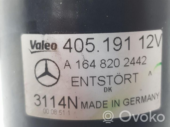 Mercedes-Benz ML AMG W166 Tiranti e motorino del tergicristallo anteriore A1668200541