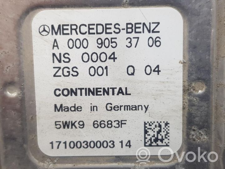 Mercedes-Benz ML AMG W166 Sensore della sonda Lambda A0009053706