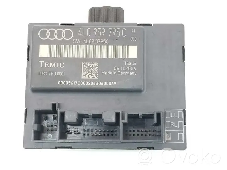 Audi Q7 4M Centralina/modulo chiusura centralizzata portiere 4L0959795C