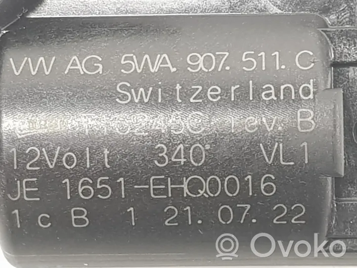 Audi Q3 F3 Tuloilmaventtiilin käyttömoottori 5WA907511C