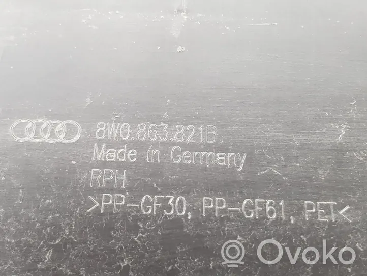 Audi A4 S4 B9 Osłona dolna silnika 8W0863821B