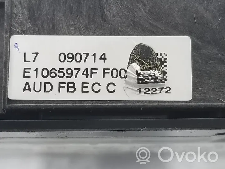 BMW 4 F32 F33 Interruttore/pulsante di controllo multifunzione 61319348827