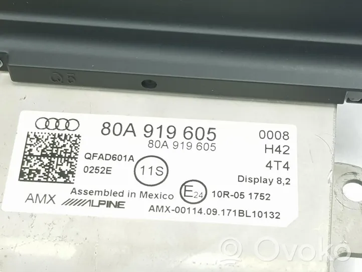 Audi Q5 SQ5 Écran / affichage / petit écran 80A919605