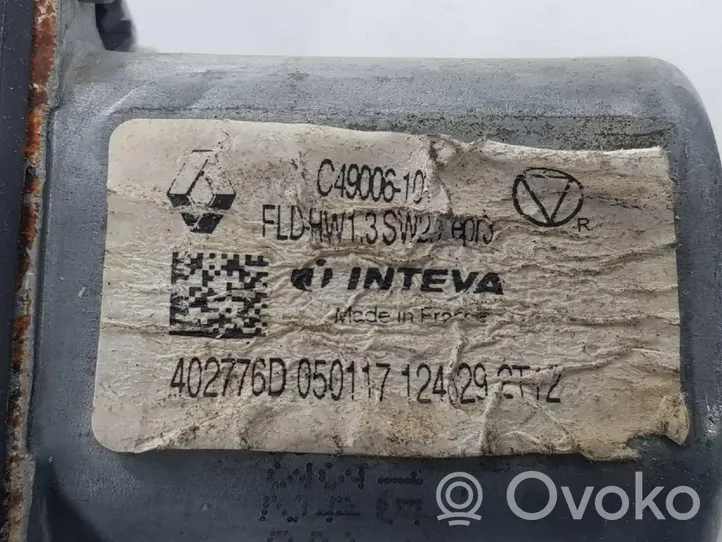 Renault Megane IV Moteur de lève-vitre de porte avant 807215959R