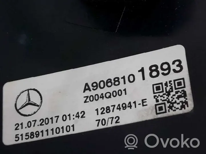 Mercedes-Benz Sprinter W906 Specchietto retrovisore elettrico portiera anteriore A9068101893