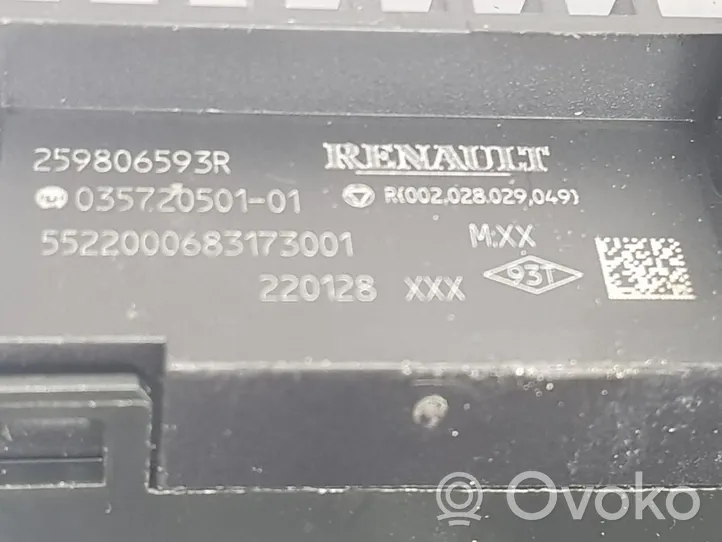 Renault Trafic III (X82) Multifunctional control switch/knob 259806593R