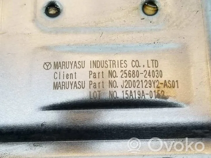 Toyota C-HR Valvola di raffreddamento EGR 2568024030