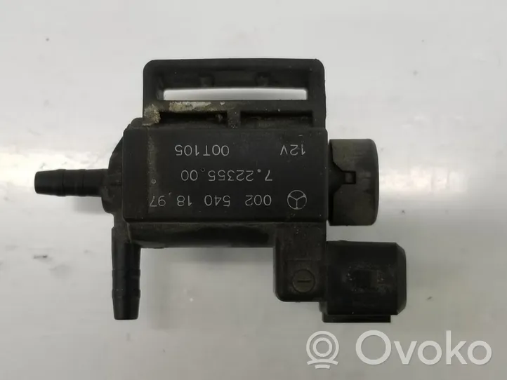 Mercedes-Benz ML W163 Valvola di depressione A0025401897