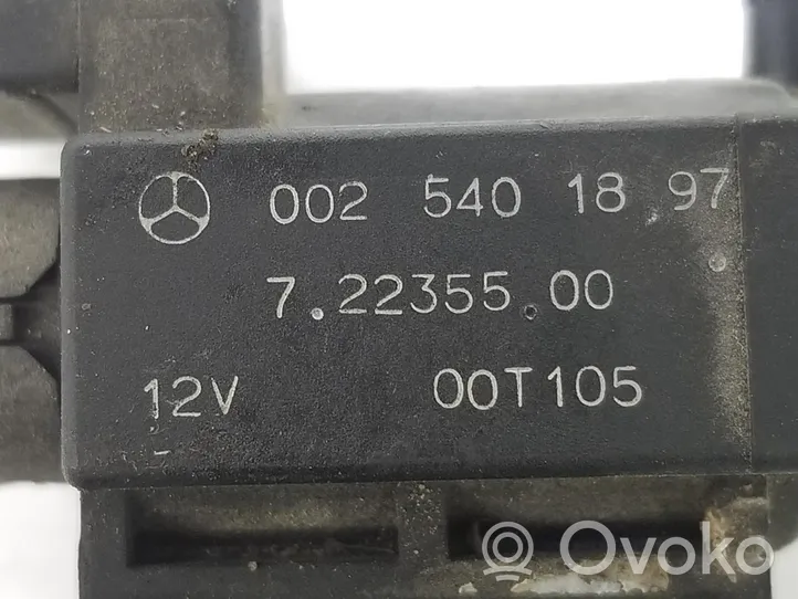 Mercedes-Benz ML W163 Valvola di depressione A0025401897
