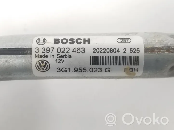 Volkswagen Passat Alltrack Etupyyhkimen vivusto ja moottori 3G1955023G