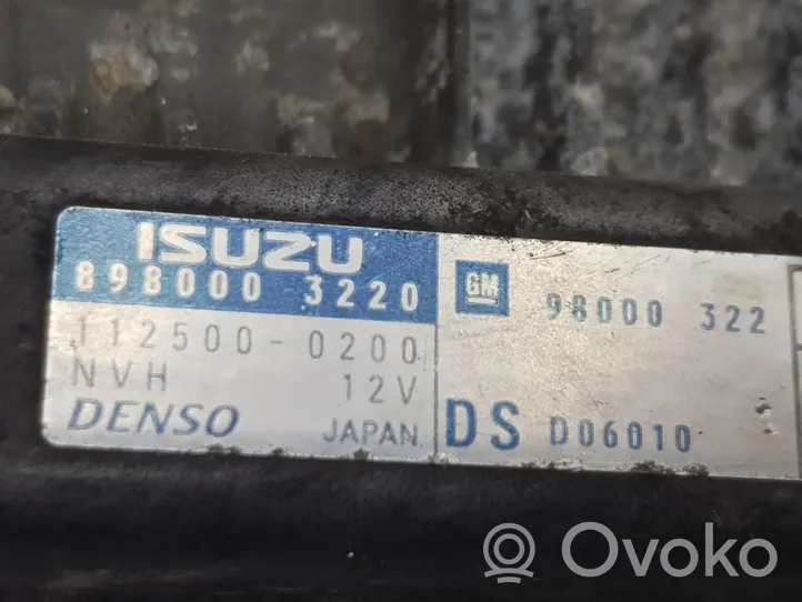 Opel Meriva A Sterownik / Moduł ECU 98000322