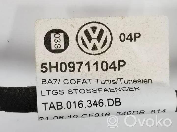 Volkswagen Golf VIII Pysäköintitutkan anturin johtosarja (PDC) 5H0971104P